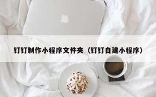 海门钉钉制作小程序文件夹（钉钉自建小程序）