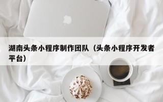 海门湖南头条小程序制作团队（头条小程序开发者平台）